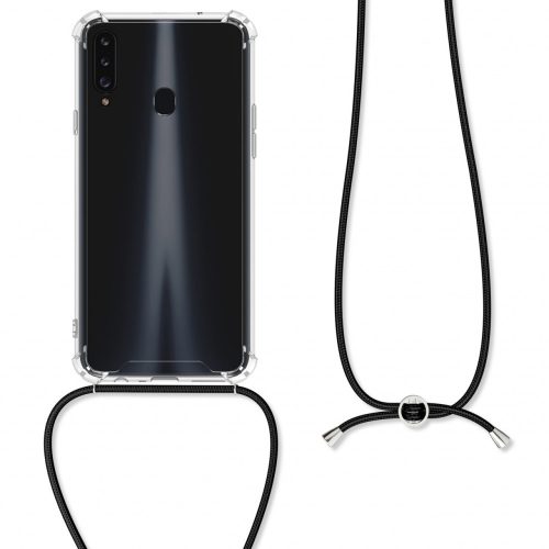 Husa Samsung Galaxy A20s, Silicon, Negru, 52935.01