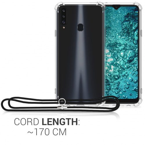 Husa Samsung Galaxy A20s, Silicon, Negru, 52935.01