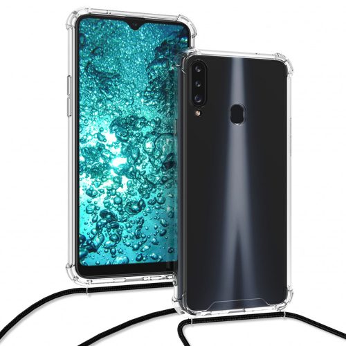 Husa Samsung Galaxy A20s, Silicon, Negru, 52935.01