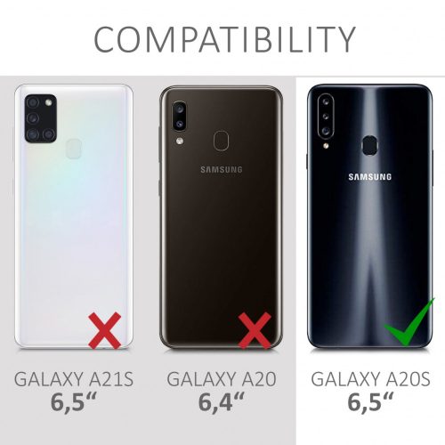 Husa Samsung Galaxy A20s, Silicon, Negru, 52935.01