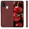 Husa Samsung Galaxy A21s, Silicon, Rosu, 52495.178