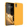 Husa Apple iPhone XR, Silicon, Portocaliu, 45910.201