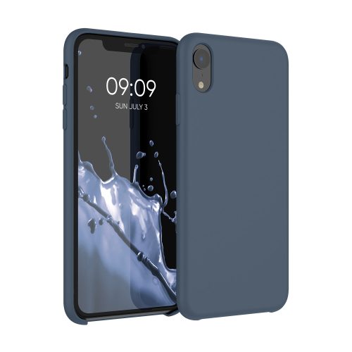 Husa Apple iPhone XR, Silicon, Albastru, 45910.202