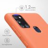 Husa Samsung Galaxy A21s, Silicon, Portocaliu, 52494.203
