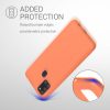 Husa Samsung Galaxy A21s, Silicon, Portocaliu, 52494.203