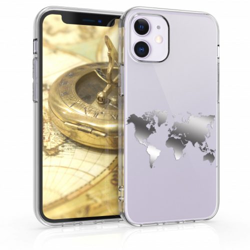 Husa Apple iPhone 12 Mini, Silicon, Argintiu, 53034.01