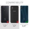 Husa Alcatel 1S (2020), Textil, Negru, 51493.73