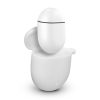 Husa pentru casti Google Pixel Buds 2 (2020), Kwmobile, Alb, Silicon, 52701.02