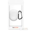 Husa pentru casti Google Pixel Buds 2 (2020), Kwmobile, Alb, Silicon, 52701.02