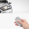 Husa Cheie Auto pentru Ford - 3 Butoane - Keyless Go, kwmobile, Silicon, Gri, 53133.04