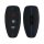 Husa Cheie Auto pentru Ford - 3 Butoane - Keyless Go, Silicon, Negru, 53133.02