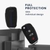 Husa Cheie Auto pentru Audi - 3 Butoane, Silicon, Negru, 53134.02