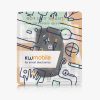 Husa Cheie Auto pentru Audi - 3 Butoane, kwmobile, Silicon, Negru, 53134.01