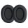 Set 2 Perne de urechi pentru casti Kingston HyperX Cloud II, Kwmobile, Negru, Piele ecologica, 53140.01