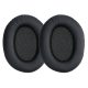 Set 2 Perne de urechi pentru casti Kingston HyperX Cloud II, Kwmobile, Negru, Piele ecologica, 53140.01