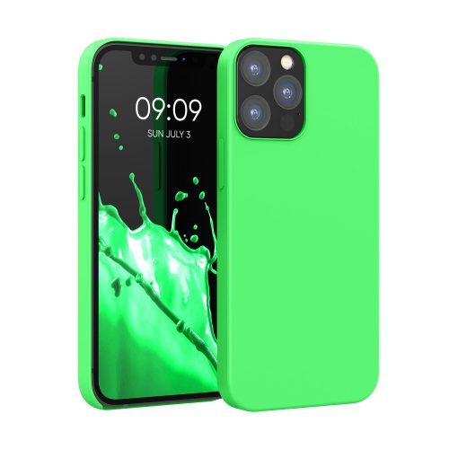 Husa Apple iPhone 12 / iPhone 12 Pro, Silicon, Verde, 52641.159