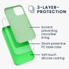 Husa Apple iPhone 12 / iPhone 12 Pro, Silicon, Verde, 52641.159