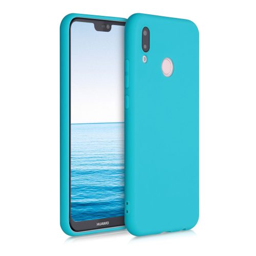 Husa Huawei P20 Lite, Silicon, Albastru, 44358.205