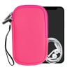 Husa Universala telefon L - 6,5 inch, Piele nabuc, Roz, 46188.2.77