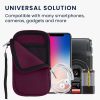 Husa Universala telefon M - 5,5 inch, Neopren, Violet, 46188.3.114