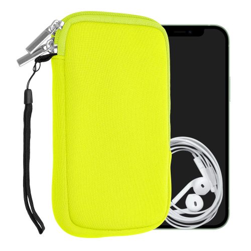Husa Universala telefon M - 5,5 inch, Neopren, Verde, 46188.3.06