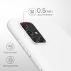 Husa Samsung Galaxy A71, Silicon, Alb, 51208.48