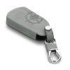 Husa Cheie Auto pentru VW - 3 Butoane, Piele nabuc, Gri, 52653.03