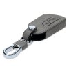 Husa Cheie Auto pentru VW - 3 Butoane, Piele nabuc, Gri, 53257.01
