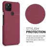 Husa Google Pixel 5, Textil, Rosu, 52433.76