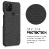 Husa Google Pixel 5, Textil, Gri, 52433.19