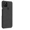 Husa Google Pixel 5, Textil, Gri, 52433.19