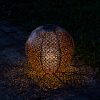Lampa solara de exterior Navaris, Iluminare LED, 30 cm, Pornire/oprire automata, 47543.07
