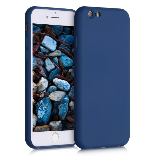 Husa Apple iPhone 6 / iPhone 6s, Silicon, Albastru, 49980.17
