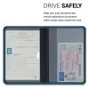 Husa pentru documente auto, Kwmobile, Verde, Piele ecologica, 50103.78