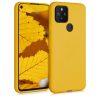 Husa Google Pixel 5, Silicon, Galben, 51722.143