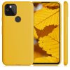 Husa Google Pixel 5, Silicon, Galben, 51722.143