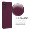 Husa LG Velvet, Silicon, Violet, 52532.187
