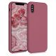 Husa Apple iPhone X / iPhone XS, Silicon, Roz, 52975.167