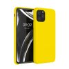 Husa Apple iPhone 11 Pro, Silicon, Galben, 49726.163