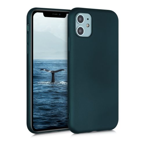 Husa Apple iPhone 11, Silicon, Verde, 50762.14
