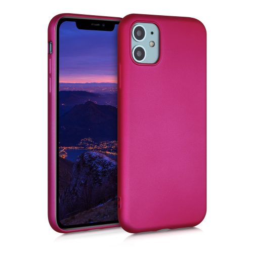 Husa Apple iPhone 11, Silicon, Roz, 50762.65