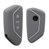 Husa Cheie Auto pentru VW - 3 Butoane, Silicon, Gri, 52650.25