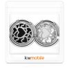 Set 2 Carlige de masa pentru genti, Kwmobile, Multicolor, Aluminiu, 50281.08