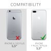 Husa Apple iPhone 8 Plus / iPhone 7 Plus, Silicon, Mov, 49102.139
