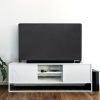 Husa de praf pentru televizor 55 inch, Kwmobile, Negru, Textil, 51703.01