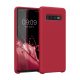 Husa Samsung Galaxy S10, Silicon, Rosu, 47732.208