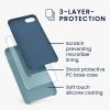 Husa iPhone 8 / iPhone 7 / iPhone SE 2, Silicon, Albastru, 40225.206