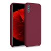 Husa Apple iPhone X / iPhone XS, Silicon, Rosu, 42495.209