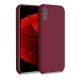 Husa Apple iPhone X / iPhone XS, Silicon, Rosu, 42495.209