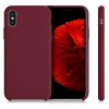 Husa Apple iPhone X / iPhone XS, Silicon, Rosu, 42495.209